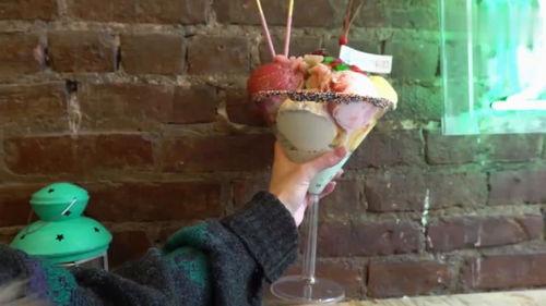 空调房里吃冰淇淋瓜,冰淇淋瓜的清凉诱惑